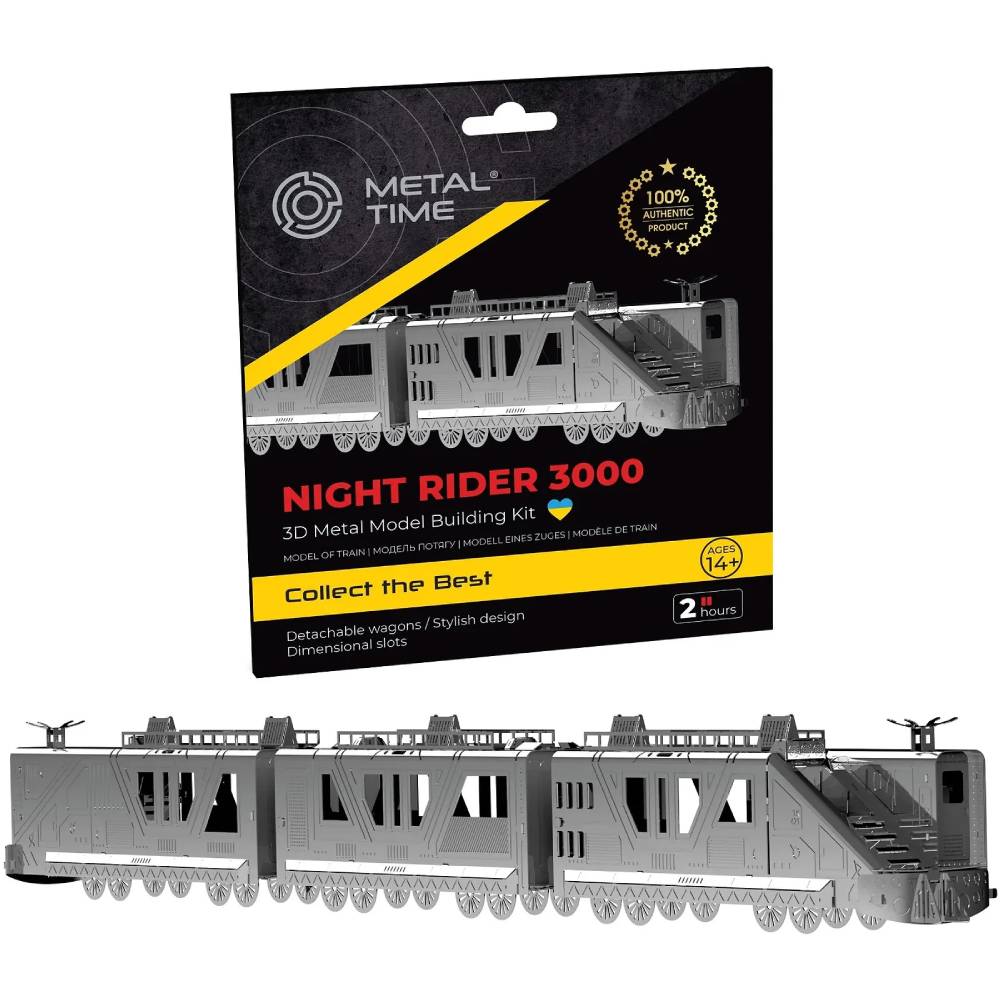 Конструктор METAL TIME Night Rider 3000 Apocalyptic Train (MT083