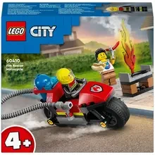 Конструктор LEGO City Пожежний рятувальний мотоцикл 57 деталей (60410)