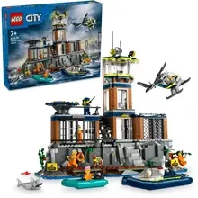 Конструктор LEGO City Полицейский остров-тюрьма 980 деталей (60419)