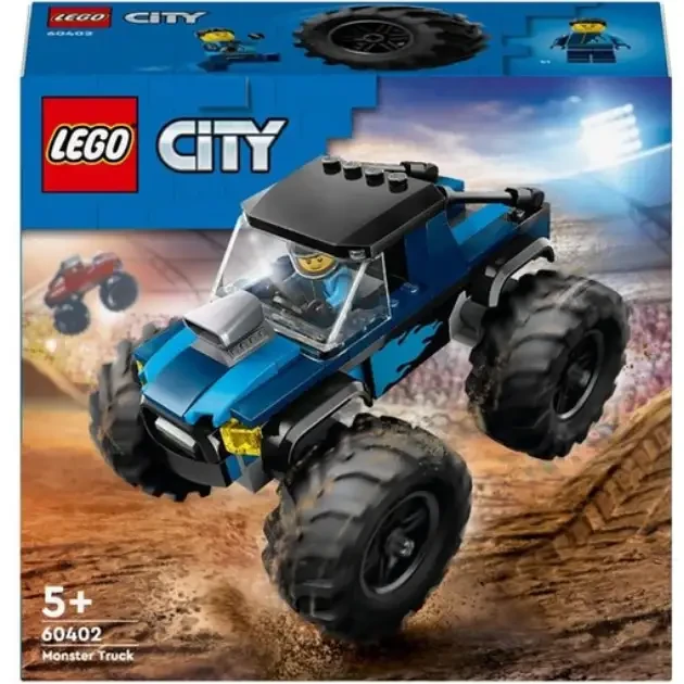 Конструктор LEGO City Синя вантажівка-монстр 148 деталей (60402)