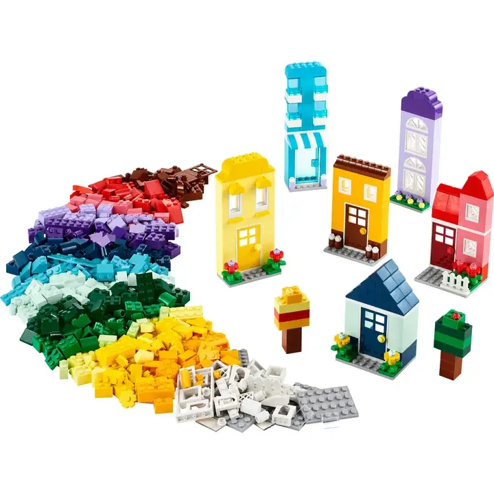 Конструктор LEGO Classic Творчі будинки 850 деталей (11035) Тематика будинки