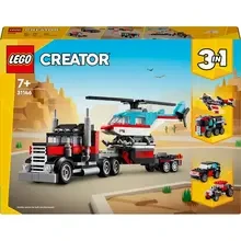 Конструктор LEGO Creator Бортовой грузовик с вертолетом 270 деталей (31146)