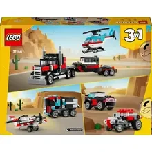 Конструктор LEGO Creator Бортовой грузовик с вертолетом 270 деталей (31146)