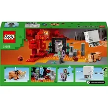Конструктор LEGO Minecraft Засада у портала в Нижний мир 352 деталей (21255)