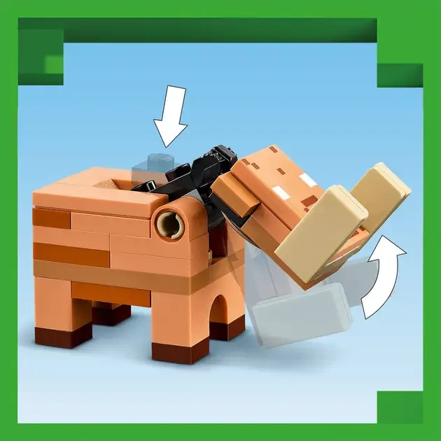 Внешний вид Конструктор LEGO Minecraft Засада у портала в Нижний мир 352 деталей (21255)