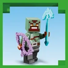 Конструктор LEGO Minecraft Засада у портала в Нижний мир 352 деталей (21255)