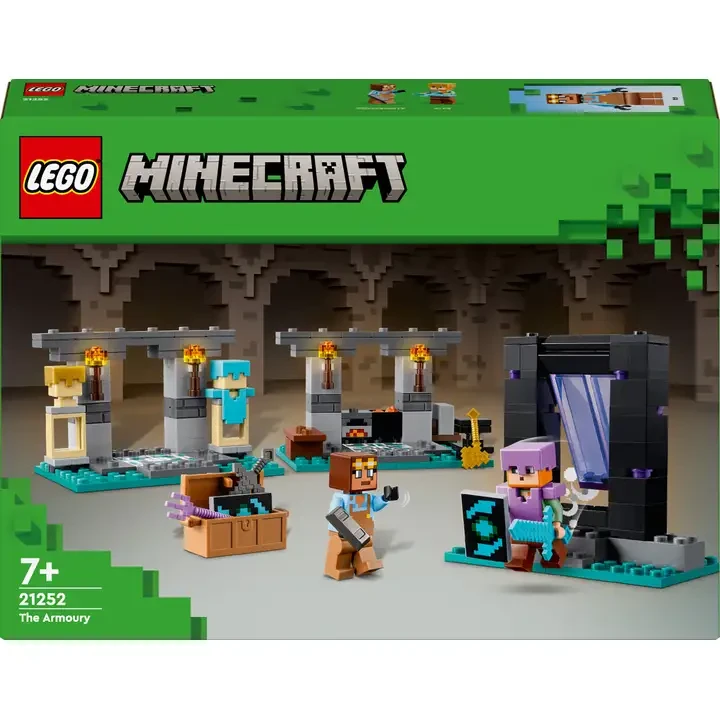 Конструктор LEGO Minecraft Збройова майстерня 203 деталей (21252)