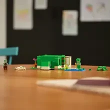 Конструктор LEGO Minecraft Пляжный дом в форме черепахи 234 деталей (21254)