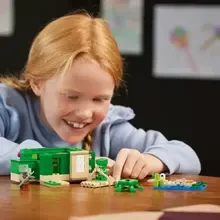 Конструктор LEGO Minecraft Пляжный дом в форме черепахи 234 деталей (21254)