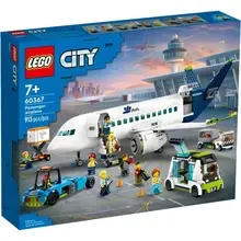 Конструктор LEGO Конструктор City Пассажирский самолет 913 деталей (60367)