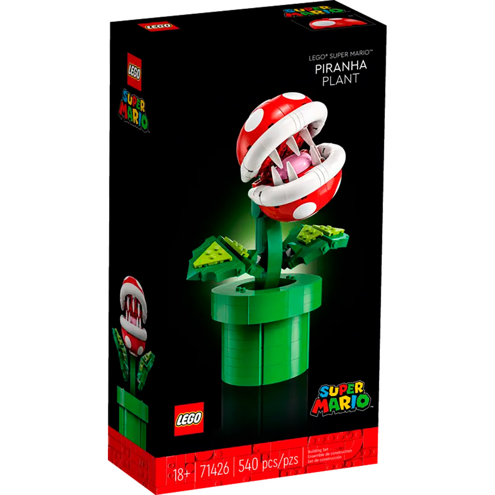 Конструктор LEGO Конструктор Super Mario Рослина-пірання (71426)