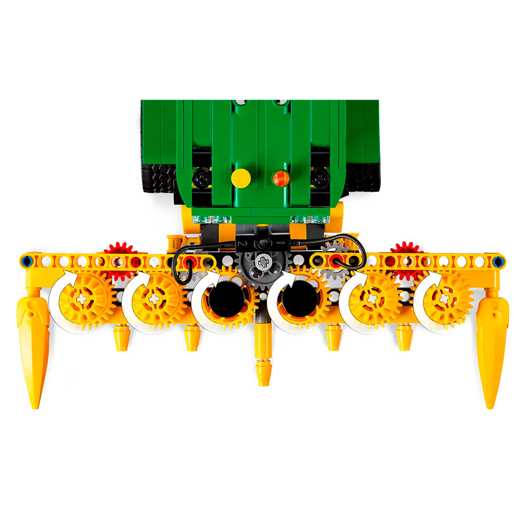 Конструктор LEGO Technic Кормозбиральний Комбайн John Deere 9700 (42168) Кріплення блок