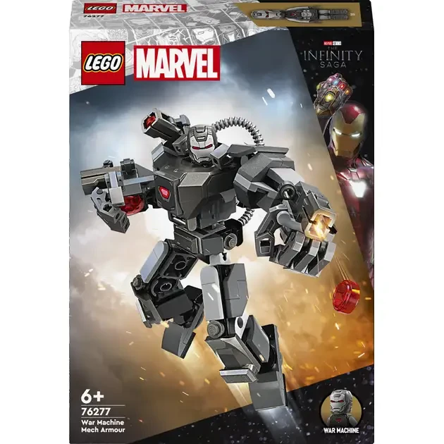 Конструктор LEGO Marvel Робот Боевой машины 154 деталей (76277)