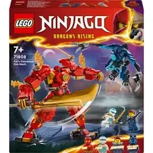 Конструктор LEGO NINJAGO Робот огненной стихии Кая 322 деталей (71808)