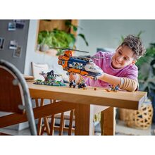 Конструктор LEGO City Вертоліт у базовому таборі для дослідження джунглів (60437)