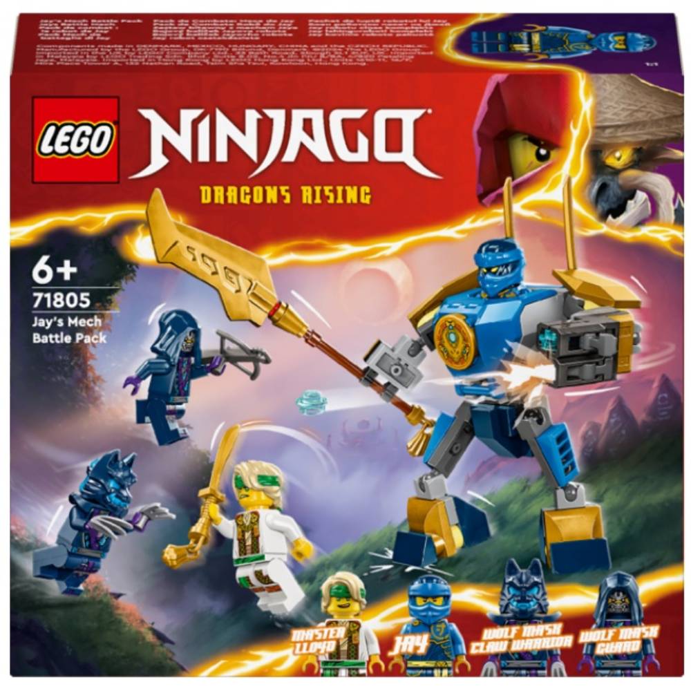 Конструктор LEGO NINJAGO Боевой набор робота Джея (71805)