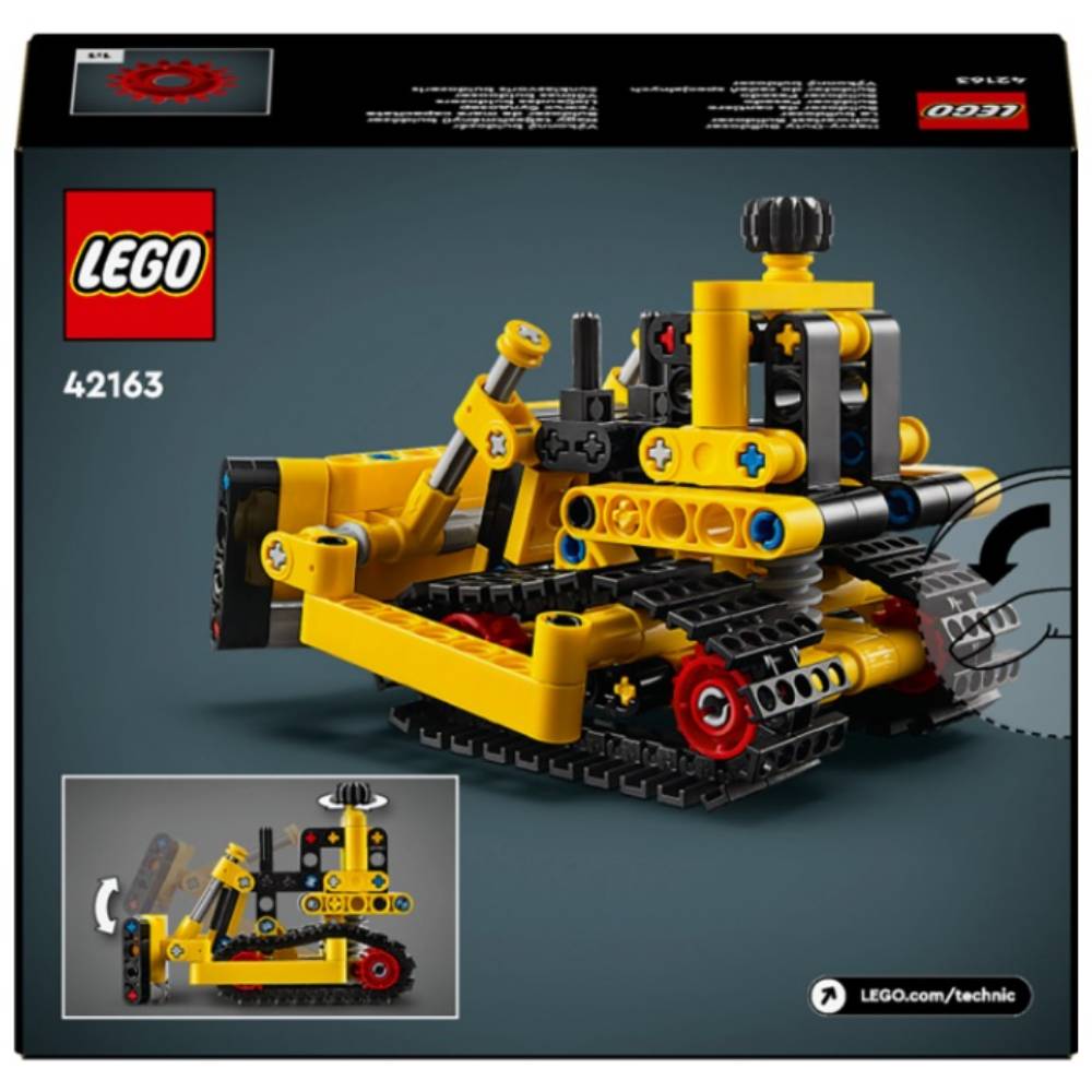 Конструктор LEGO Technic Сверхмощный бульдозер (42163) Тематика транспорт