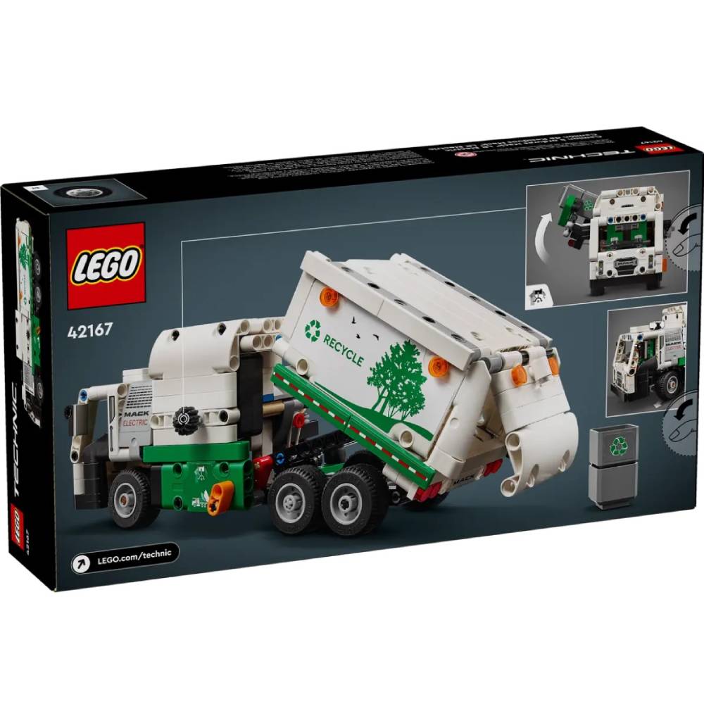 Конструктор LEGO Technic Мусоровоз Mack® LR Electric (42167) Тип транспорта грузовик