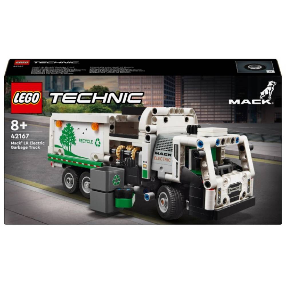 Конструктор LEGO Technic Сміттєвоз Mack® LR Electric (42167)