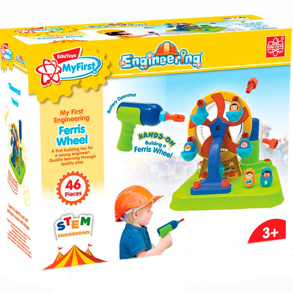 Покупка Конструктор Edu-Toys Колесо обозрения с инструментами (JS025)