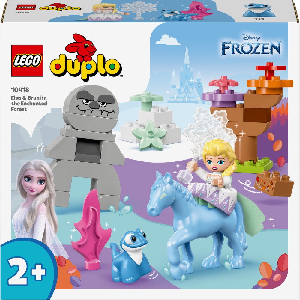 Конструктор LEGO DUPLO Disney Эльза и Бруни в Зачарованном лесу (10418)