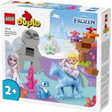 Конструктор LEGO DUPLO Disney Эльза и Бруни в Зачарованном лесу (10418)