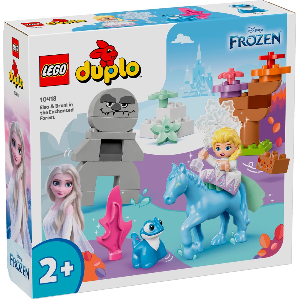 Изображение Конструктор LEGO DUPLO Disney Эльза и Бруни в Зачарованном лесу (10418)