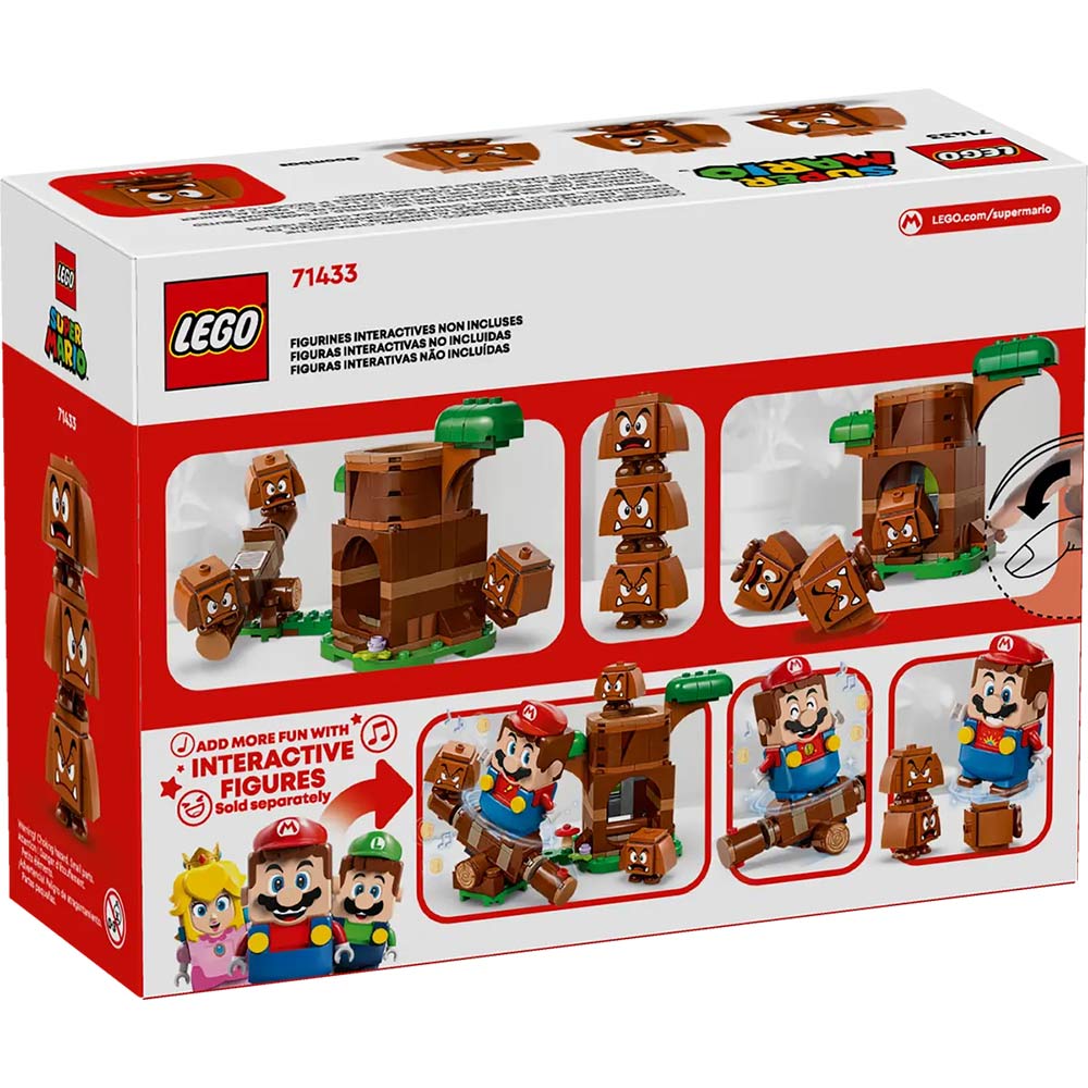 Зовнішній вигляд Конструктор LEGO Super Mario Ігровий майданчик для Goombas (71433)