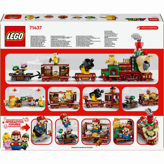 Зовнішній вигляд Констуктор LEGO Super Mario Швидкий поїзд Боузера (71437)