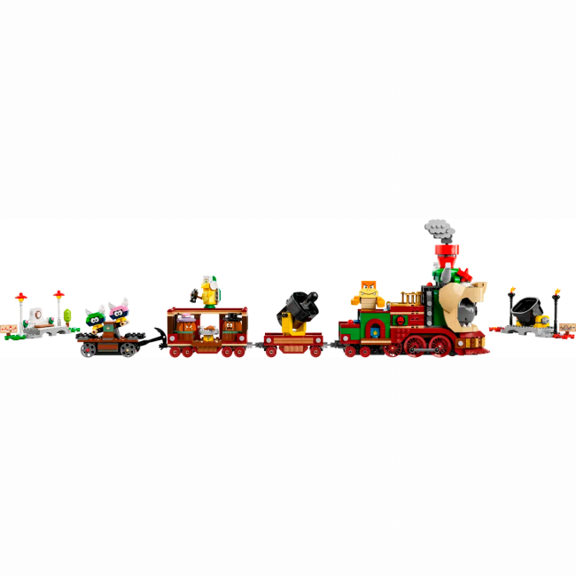 Констуктор LEGO Super Mario Швидкий поїзд Боузера (71437) Кріплення блок