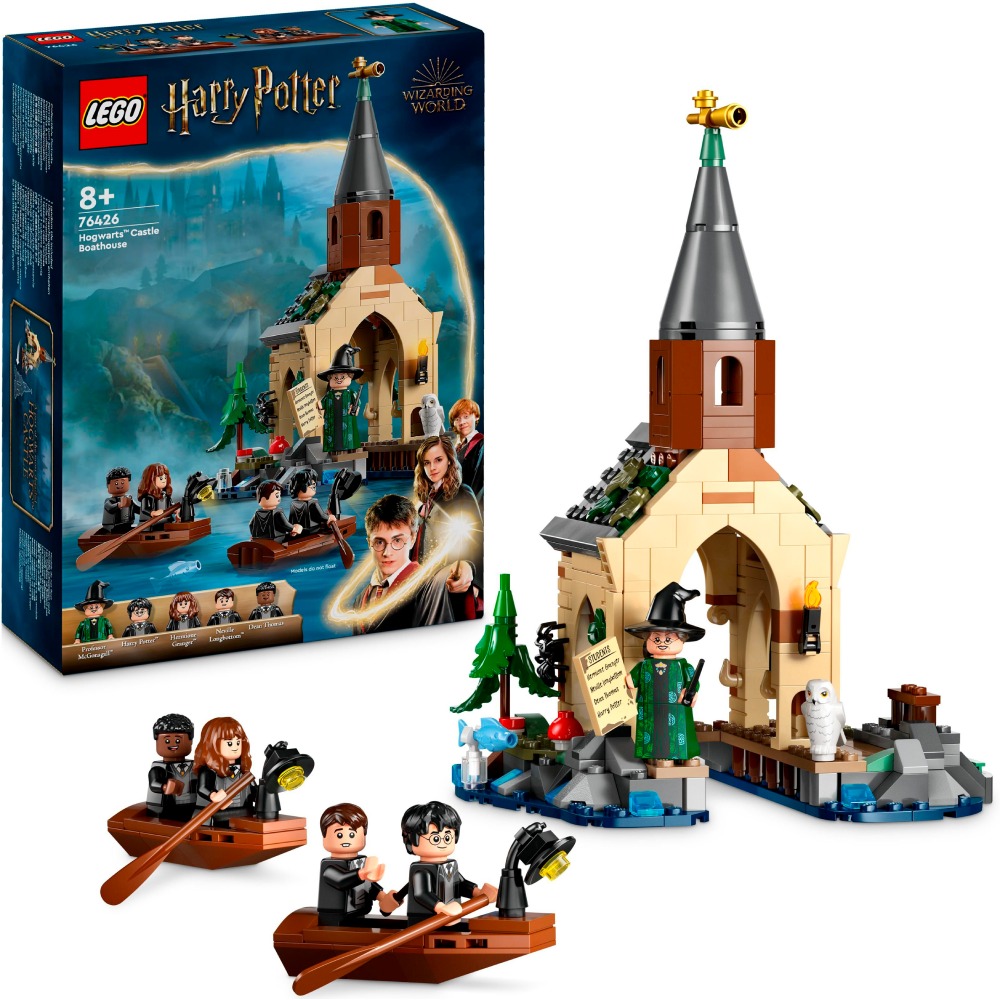 Фото 15 Конструктор LEGO Harry Potter Замок Хогвартс Човновий елінг (76426)