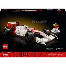 Конструктор LEGO Icons McLaren MP4/4 та Айртон Сенна (10330)