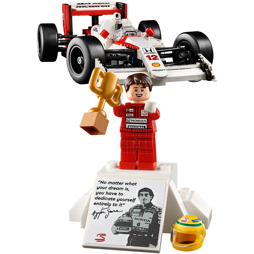 Конструктор LEGO Icons McLaren MP4/4 и Айртон Сенна (10330) Тип классический