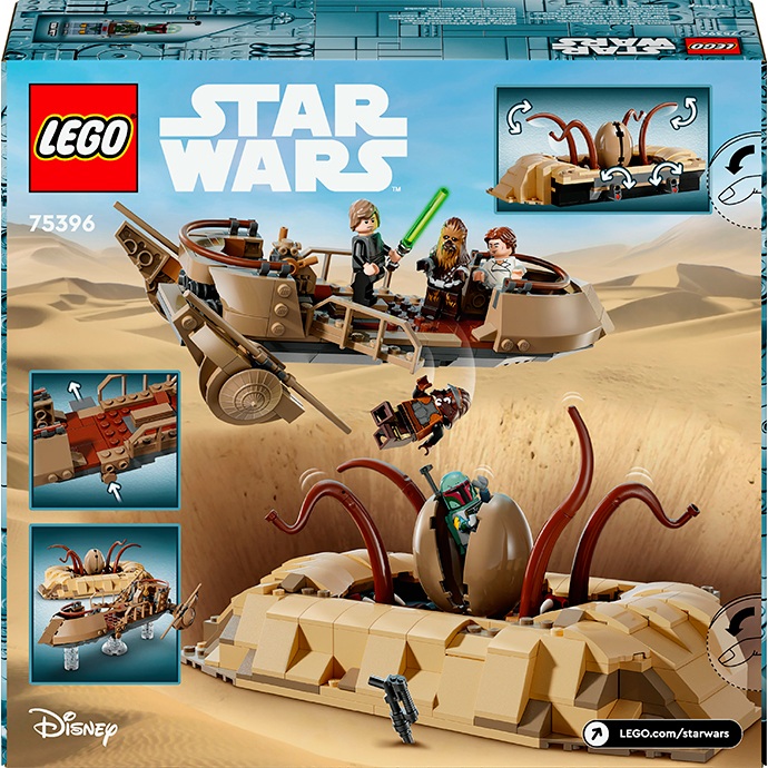 Покупка Конструктор LEGO Star Wars Пустельний скіф та яма Сарлакка (75396)