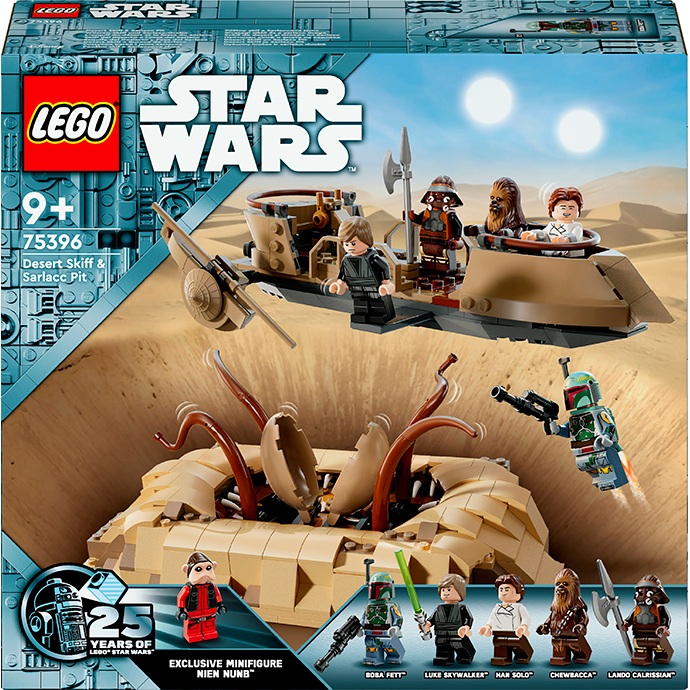 Конструктор LEGO Star Wars Пустельний скіф та яма Сарлакка (75396)