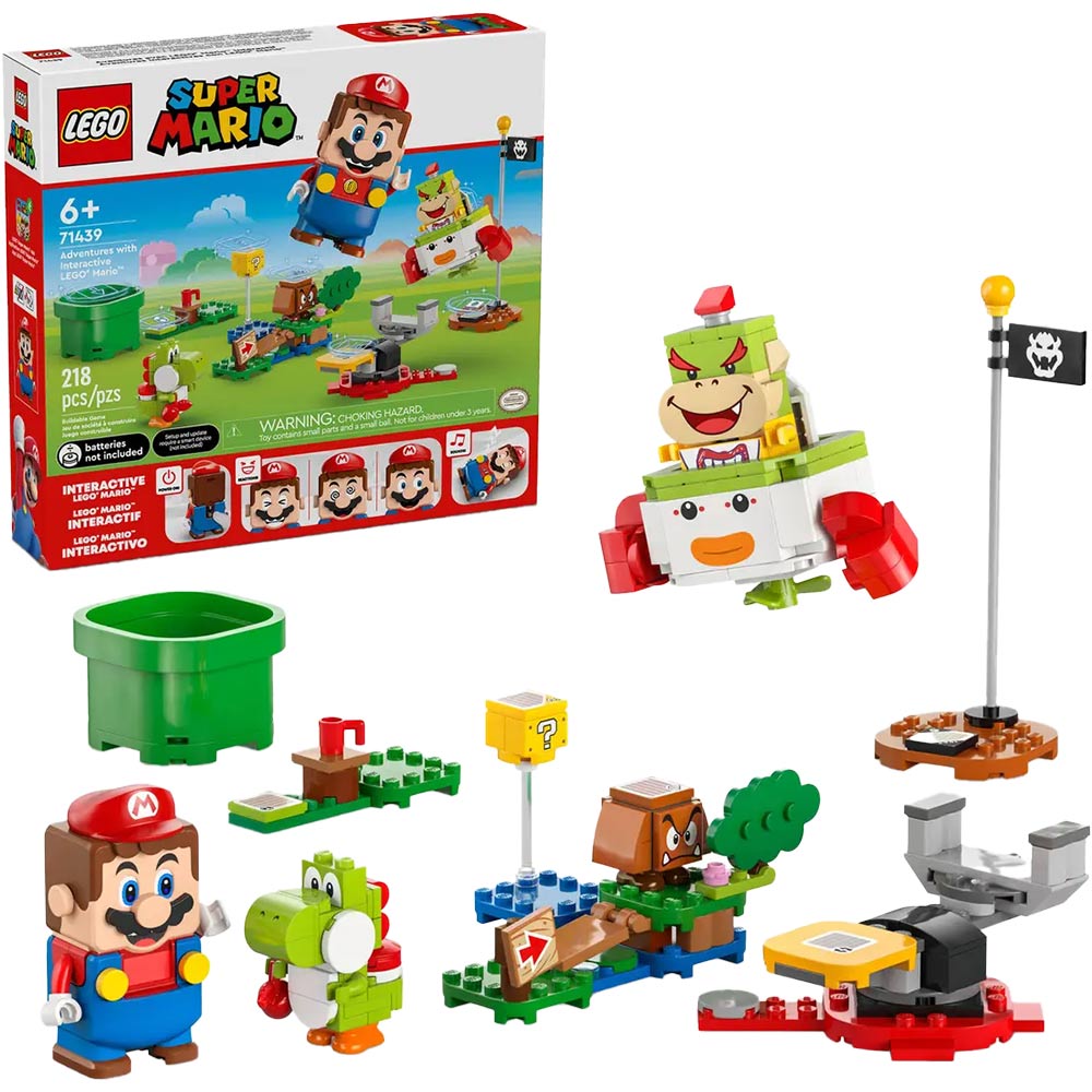 Конструктор LEGO Super Mario Приключения с интерактивным Марио (71439) Серия Lego Super Mario