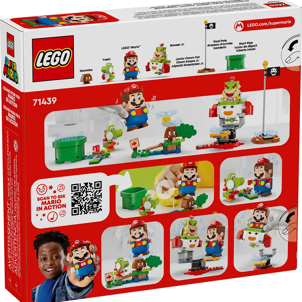 Зовнішній вигляд Конструктор LEGO Super Mario Пригоди з інтерактивним Маріо (71439)