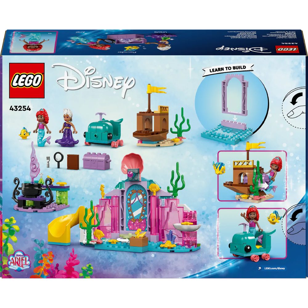 Конструктор LEGO Disney Princess Кришталева печера Аріель (43254) Кріплення блок