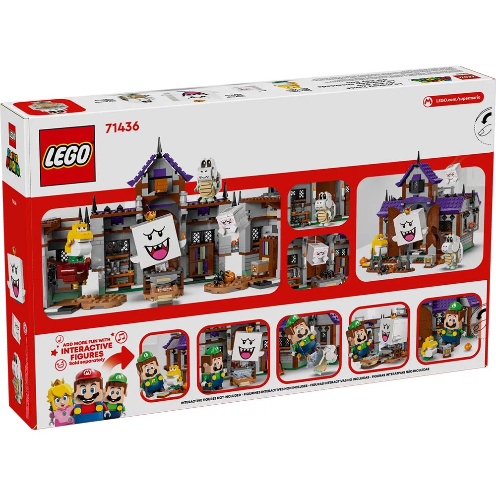 Конструктор LEGO Super Mario Садиба з привидами Бу-короля (71436) Серія Lego Super Mario