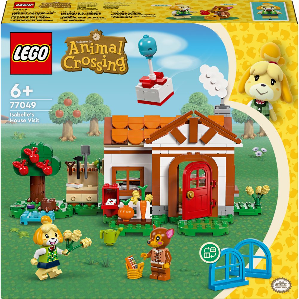 Фото 14 Конструктор LEGO Animal Crossing Візит у гості до Isabelle (77049)