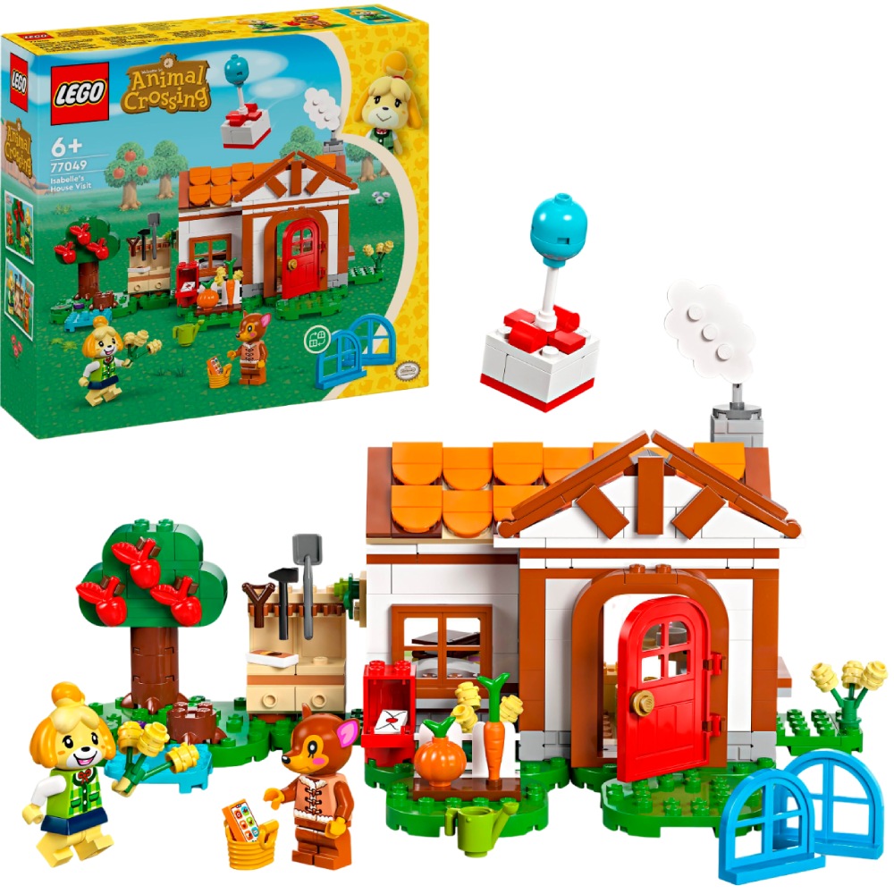 В Фокстрот Конструктор LEGO Animal Crossing Визит в гости к Isabelle (77049)