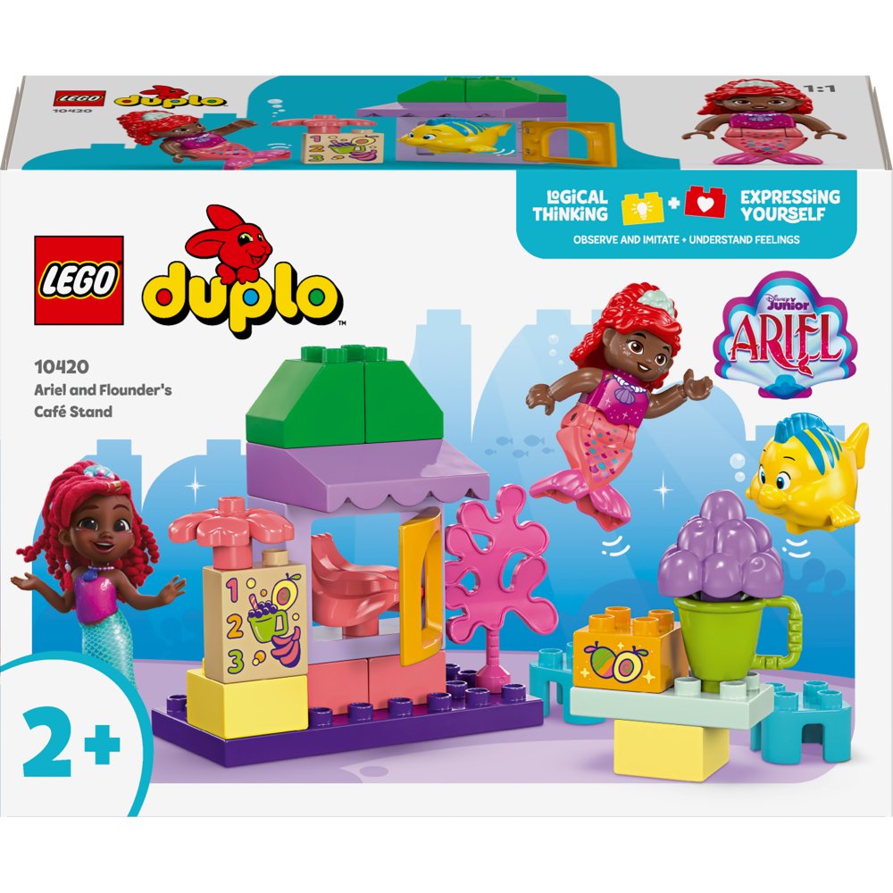 Конструктор LEGO DUPLO Disney Кав'ярня Аріель та Флаундера (10420) Серія Lego DUPLO