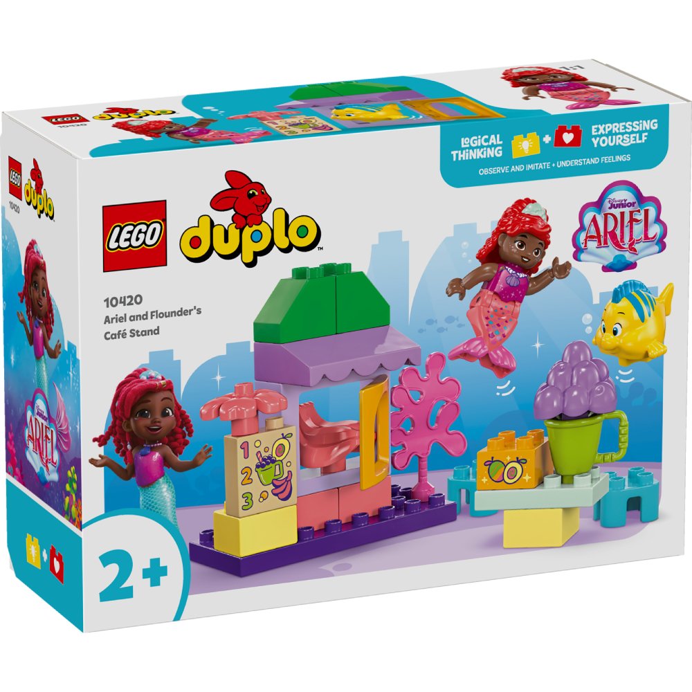 Конструктор LEGO DUPLO Disney Кав'ярня Аріель та Флаундера (10420)