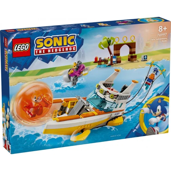 Конструктор LEGO Sonic the Hedgehog Човен з Пригод Тейлза (76997)