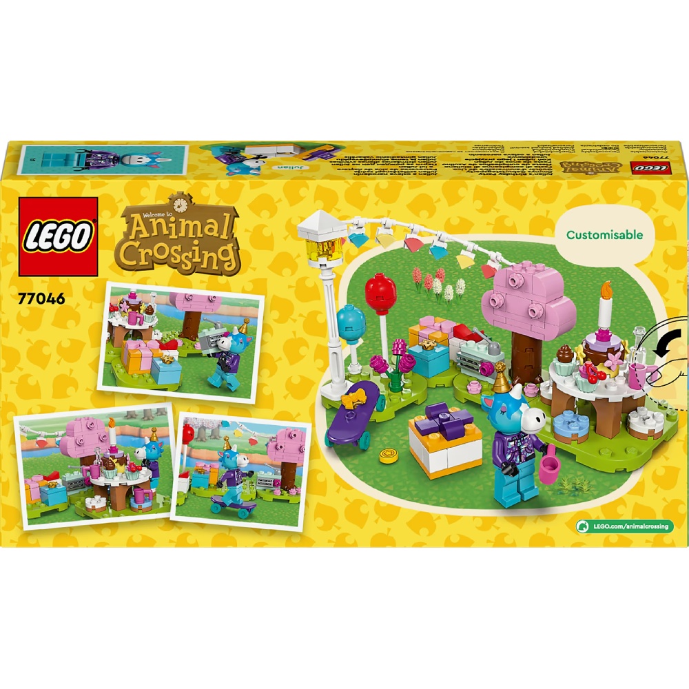 Конструктор LEGO Animal Crossing Вечеринка по случаю дня рождения Julian (77046) Крепление блок