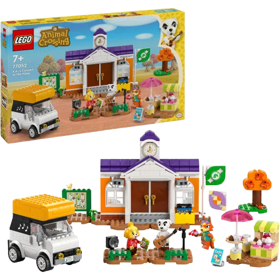 Конструктор LEGO Animal Crossing Концерт К.К. на площі 550 деталей (77052) Тематика комп'ютерні ігри