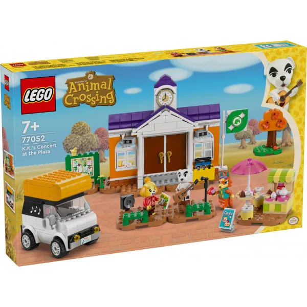 Конструктор LEGO Animal Crossing Концерт К.К. на площі 550 деталей (77052)