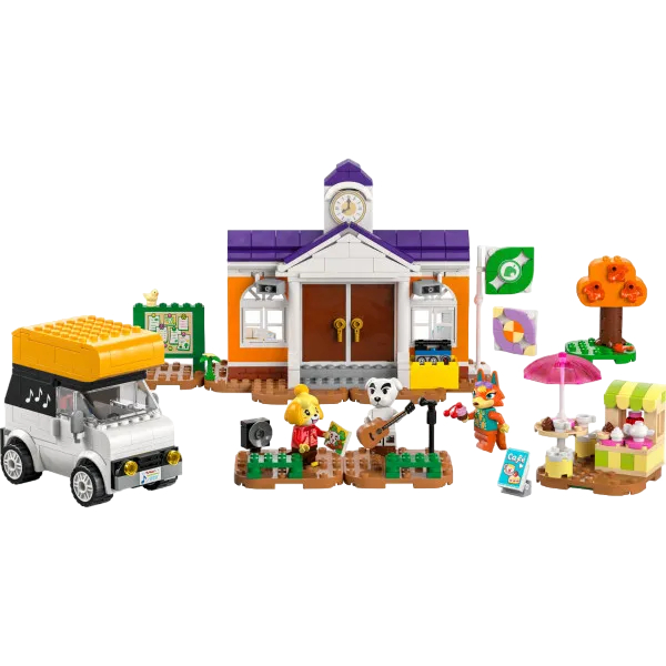 Конструктор LEGO Animal Crossing Концерт К.К. на площі 550 деталей (77052) Тип класичний