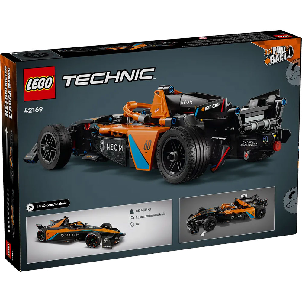 Фото Конструктор LEGO Technic NEOM McLaren Formula E (42169)