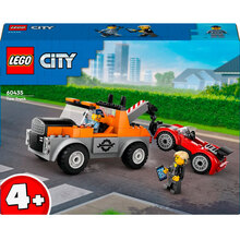 Конструктор LEGO City Эвакуатор и ремонт спортивных авто (60435)